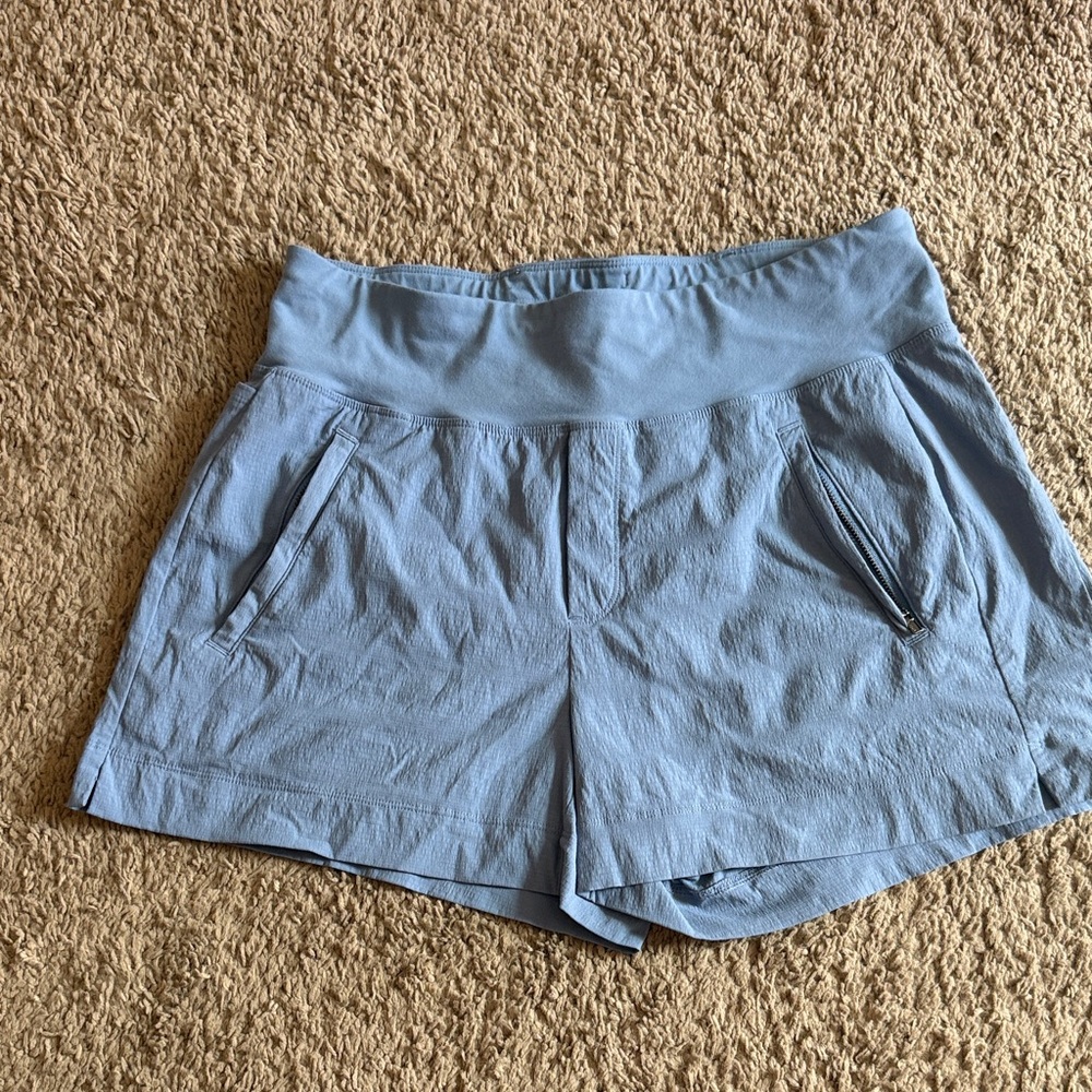 Athleta Light Blue Women's Athletic Shorts
